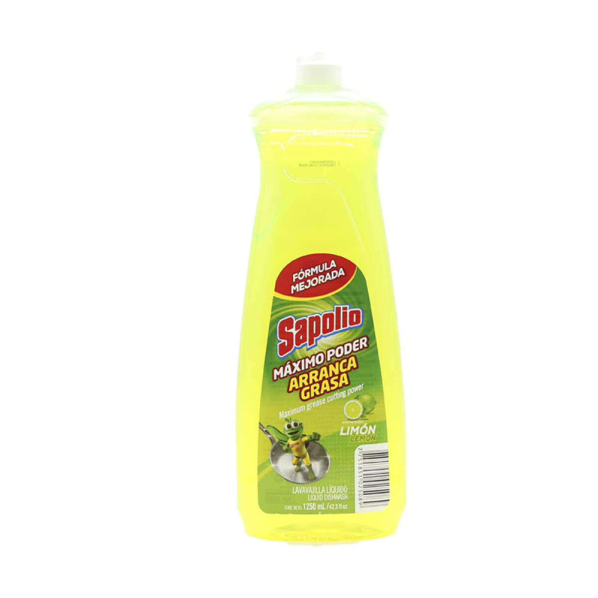 Detergente SAPOLIO Arranca Grasa 1.250cc - Limón 
