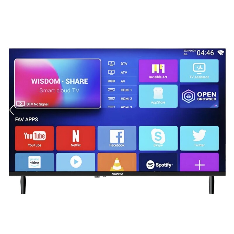 Rack con Panel para TV + TV Asano 43" Smart FHD Rack con Panel para TV + TV Asano 43" Smart FHD