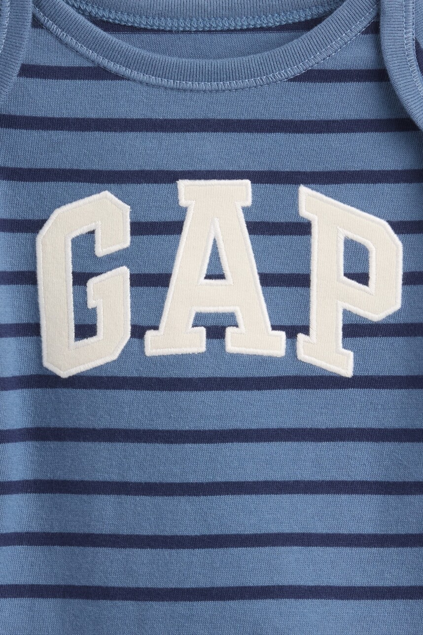 Body Logo Gap Bebé Blue Stripe