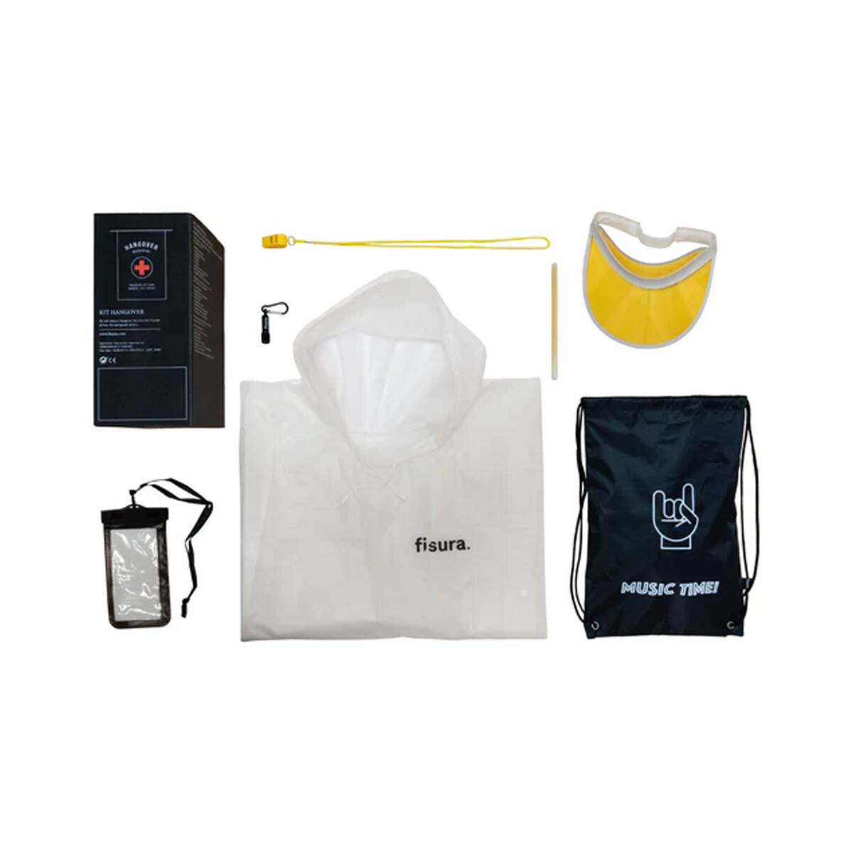 Kit esencial para festival 