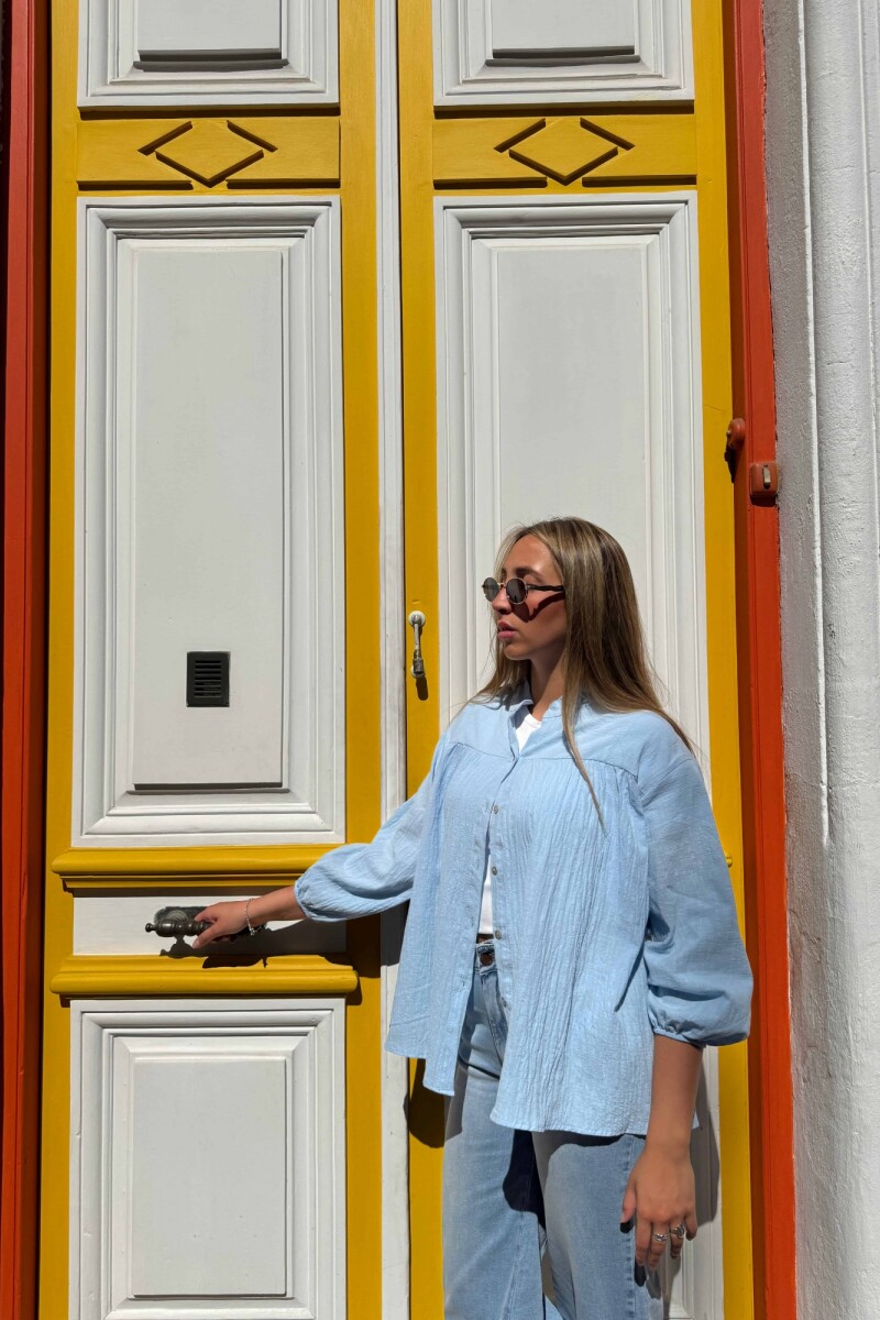 Camisa Guille Celeste