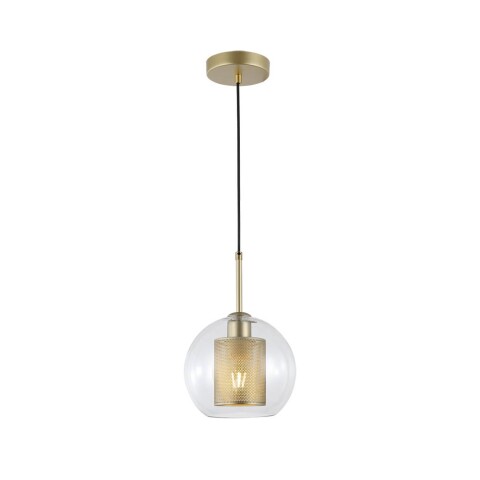 COLGANTE BRONX E27 ACAB DORADO D25CM COLGANTE BRONX E27 ACAB DORADO D25CM