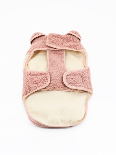 CHAQUETA SHERPA 5 A 8 KG ROSADO