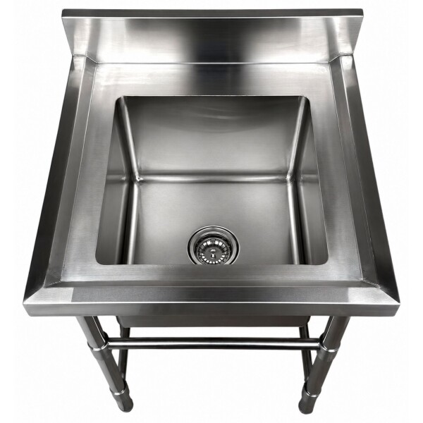 Piletón inoxidable con zócalo 60 cm | Lundar DM32-6-600 Piletón inoxidable con zócalo 60 cm | Lundar DM32-6-600