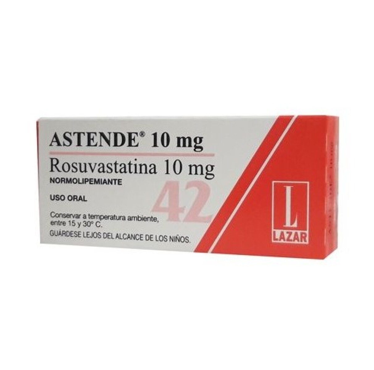 Astende 10mg 42 Comprimidos 