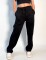 Jogger de algodon Maya Negro