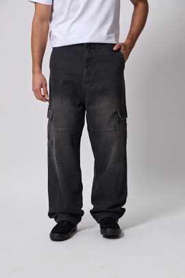 PANTALON DENIM LENNY NEGRO JEAN