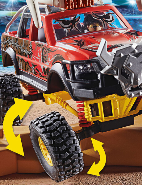 Playmobil Stunt Show camioneta Bull Monster Truck 57 piezas Playmobil Stunt Show camioneta Bull Monster Truck 57 piezas