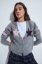 CARDIGAN FEFA Gris Melange