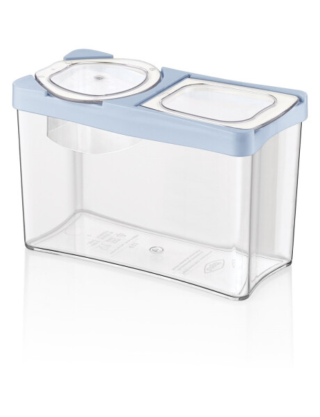 CONTENEDOR "CALISTA" 2LT P/ALIMENTOS SECOS TAPA VERTEDORA SURTIDO CELETE-GRIS-ROSA 9.5x21x14cms CONTENEDOR "CALISTA" 2LT P/ALIMENTOS SECOS TAPA VERTEDORA SURTIDO CELETE-GRIS-ROSA 9.5x21x14cms