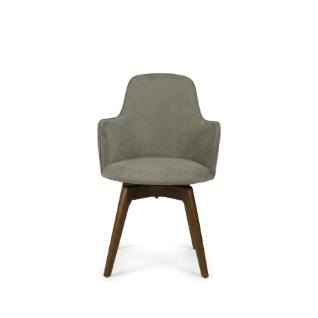Silla Giratoria Laura - Tela Microfibra T2175 (Verde)