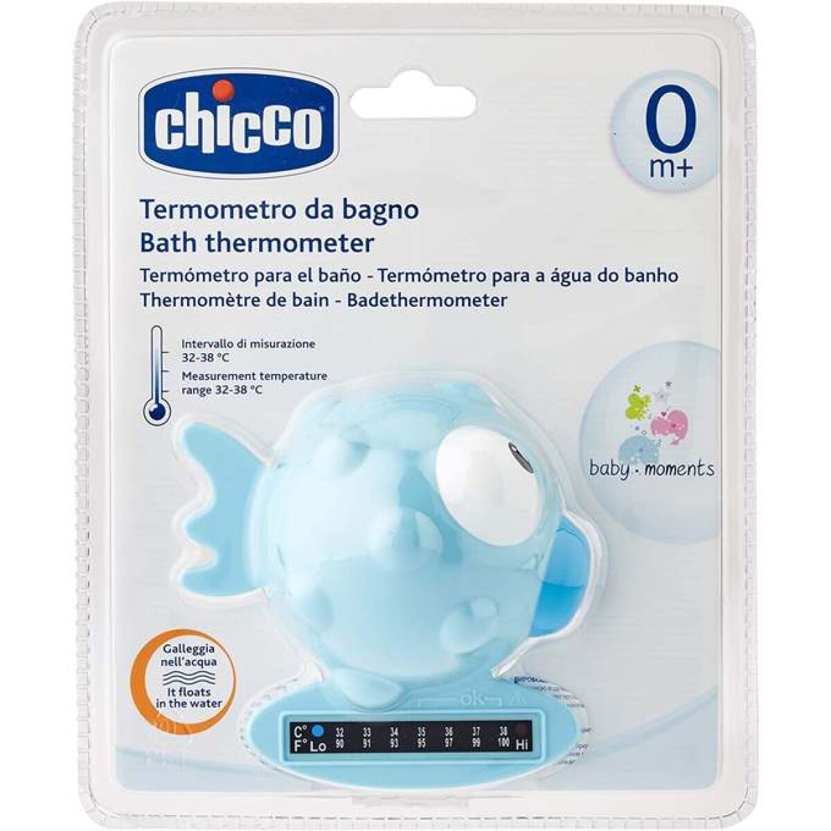 Termómetro de agua CHICCO - celeste 