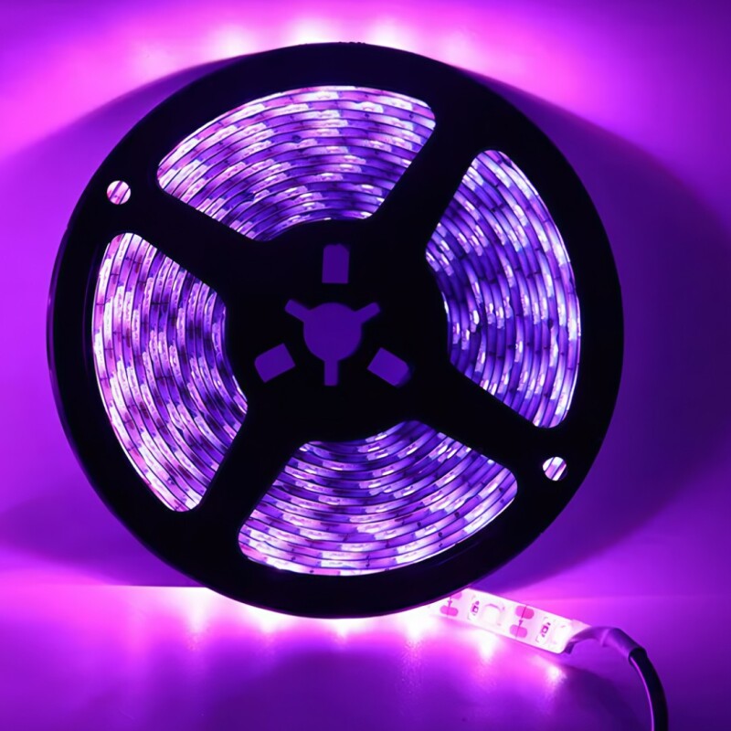 Tira LED flexible con USB color violeta Tira LED flexible con USB color violeta