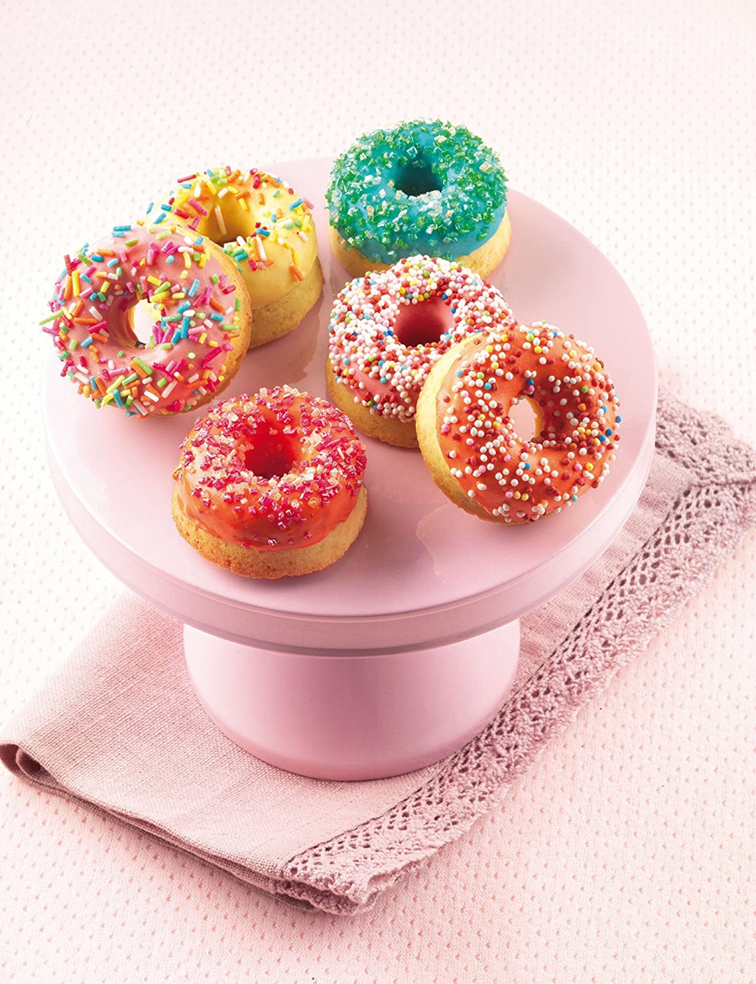 Molde de silicona donuts 6 cavidades - Silikomart