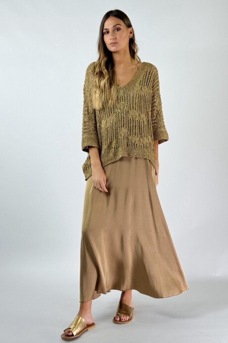 POLLERA ORIANA Beige