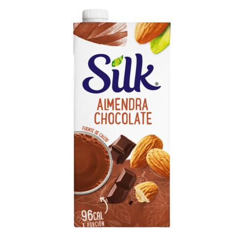Leche Almendras Con Chocolate Silk 1L Bebida Silk Almendra Choco 1l