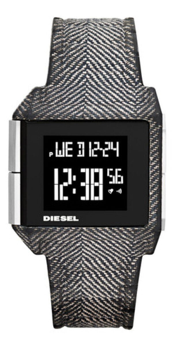Reloj Diesel Fashion Silicona Gris 