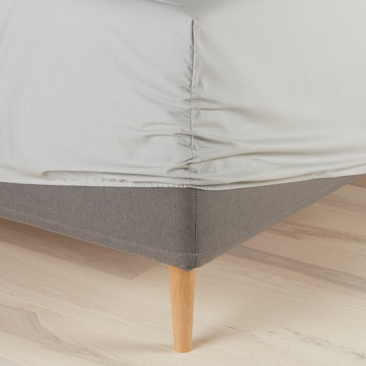 Sábana ajustable DAGNY 1 Plaza 90x200x35 gris claro 