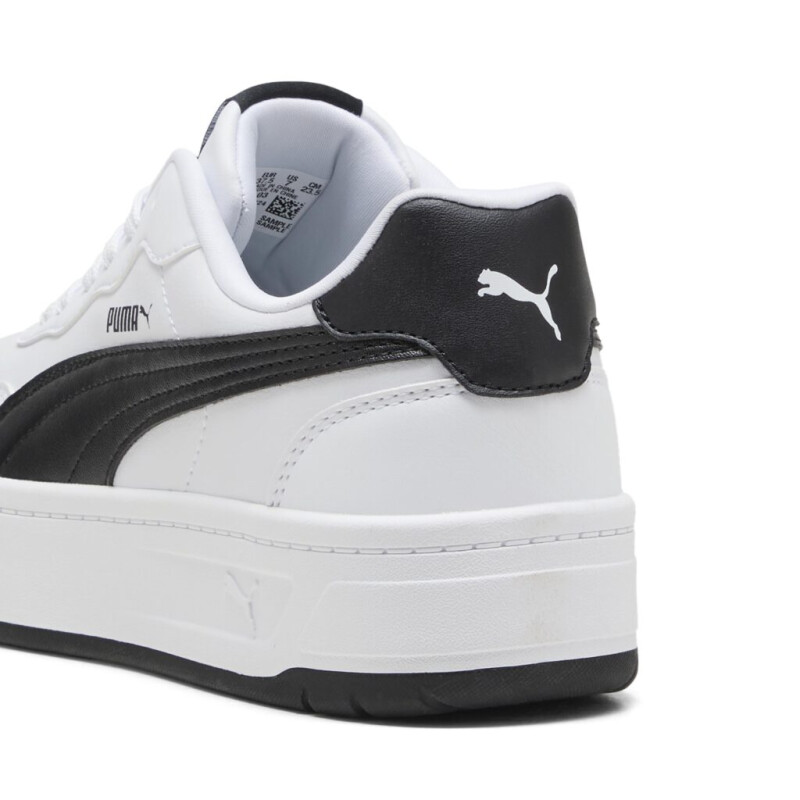 Championes Puma Court Lally Skye de Mujer - 400368 03 Blanco-negro