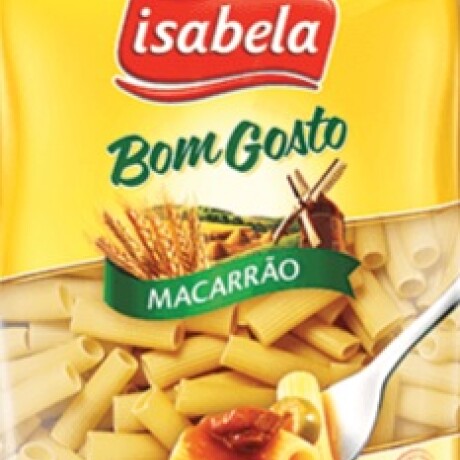 FIDEOS SEMOLADOS ISABELA 400G MACARRON FIDEOS SEMOLADOS ISABELA 400G MACARRON