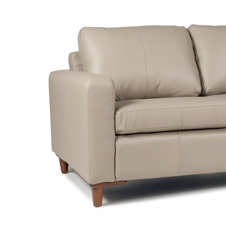 Rinconera Sevilha - Cuero Natural - Chaise Derecho 1011 (Granizo)