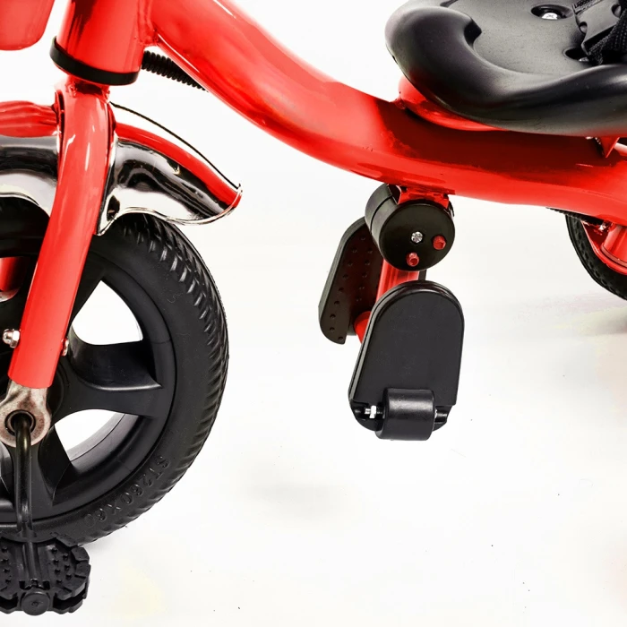 Triciclo con Manija Rojo