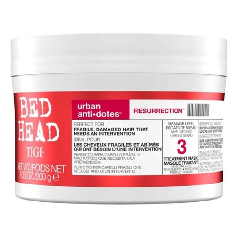 Mascarilla para cabello Tigi Bed Head Resurrection Urban Antidote #3 200gr Mascarilla para cabello Tigi Bed Head Resurrection Urban Antidote #3 200gr