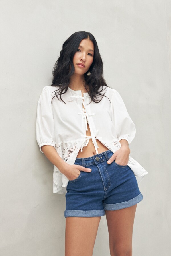 SHORT TOMINO Azul