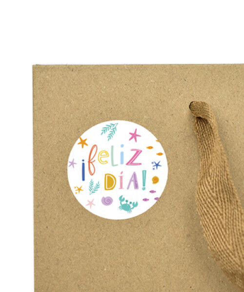 Stickers feliz dia plancha DISEÑO 12