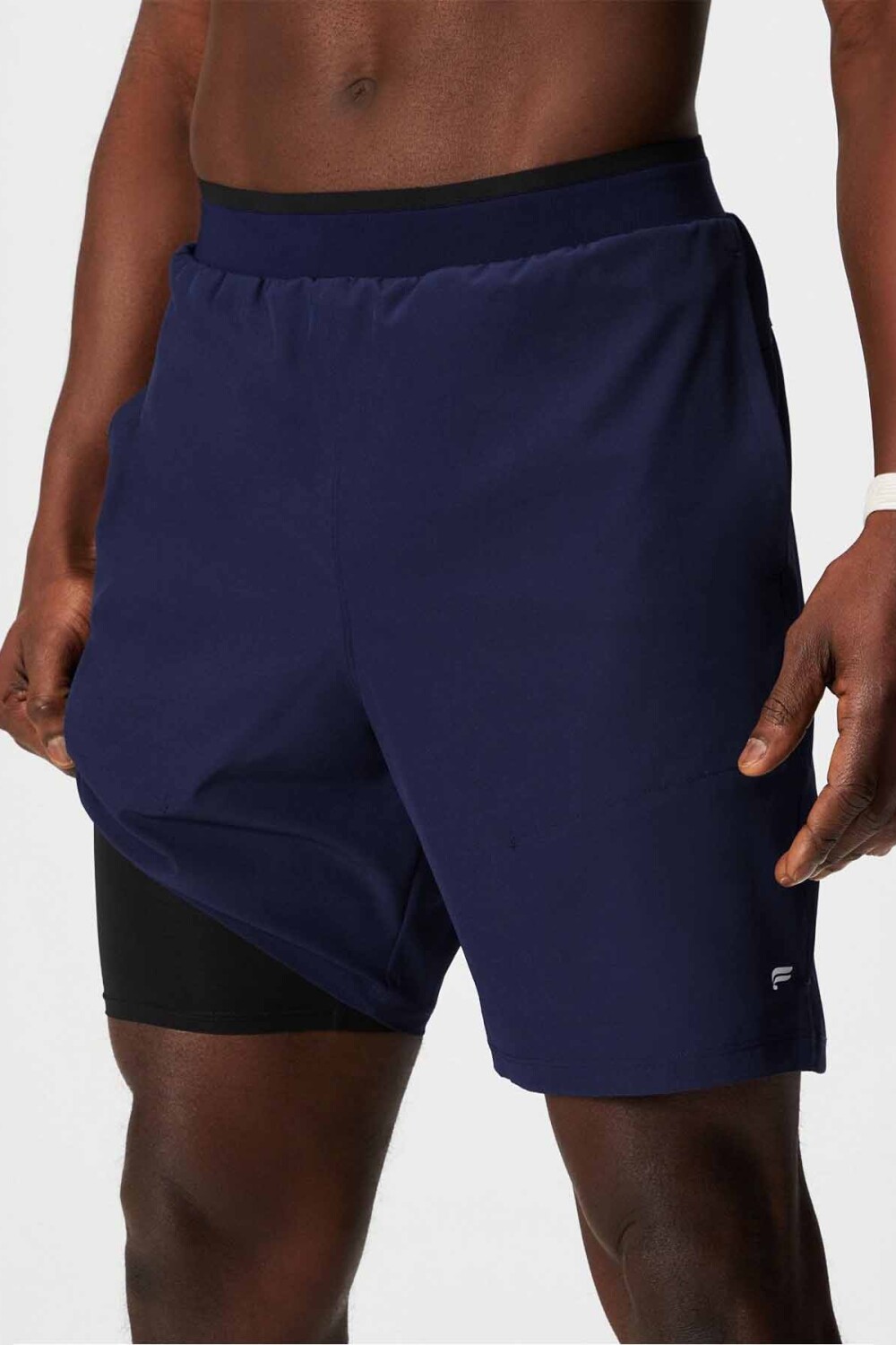 Short Con Malla The Fundamental Short II Lined 7" Hombre Deep Navy