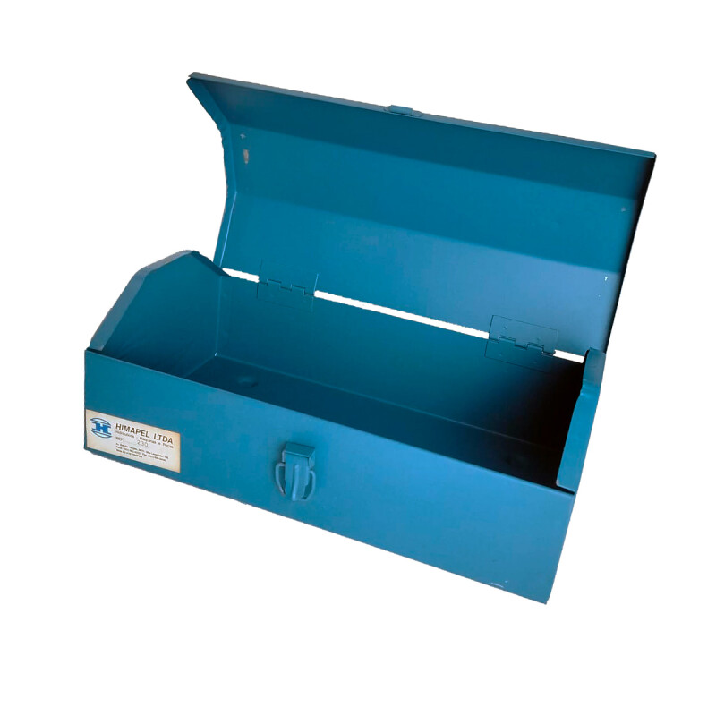 Caja de metal tipo baúl- Caja de metal tipo baúl-