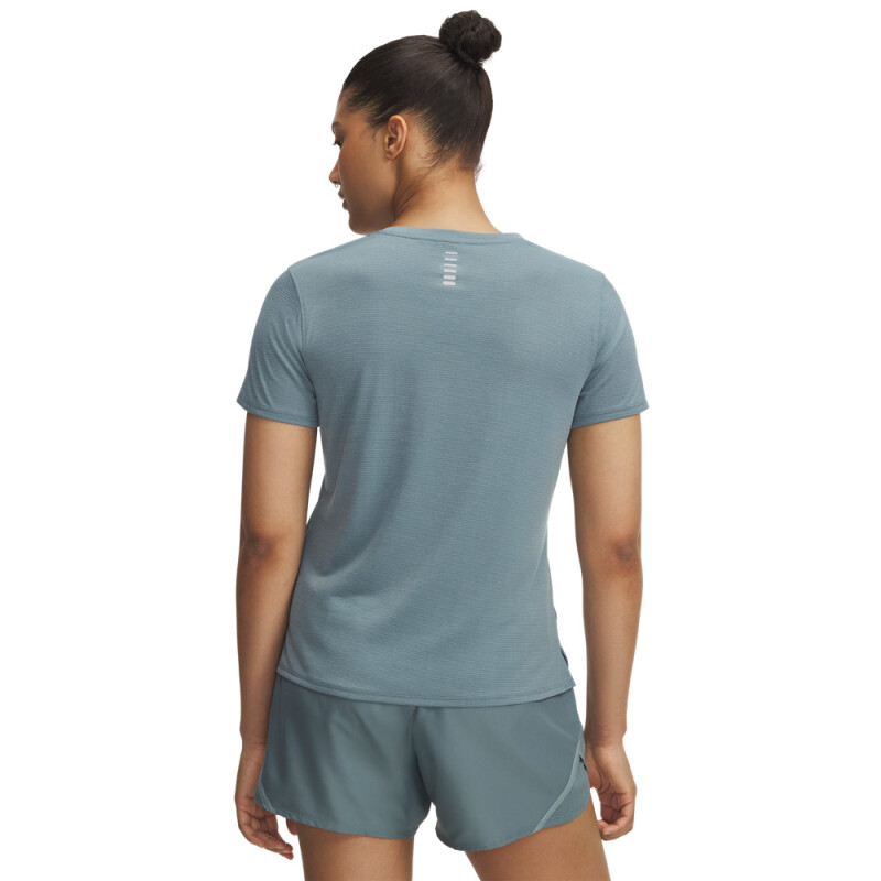 UA Launch Shortsleeve-YLW BLU-587