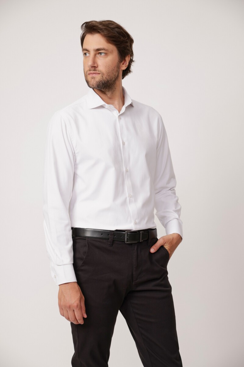 Camisa Cotton Blend BLANCO