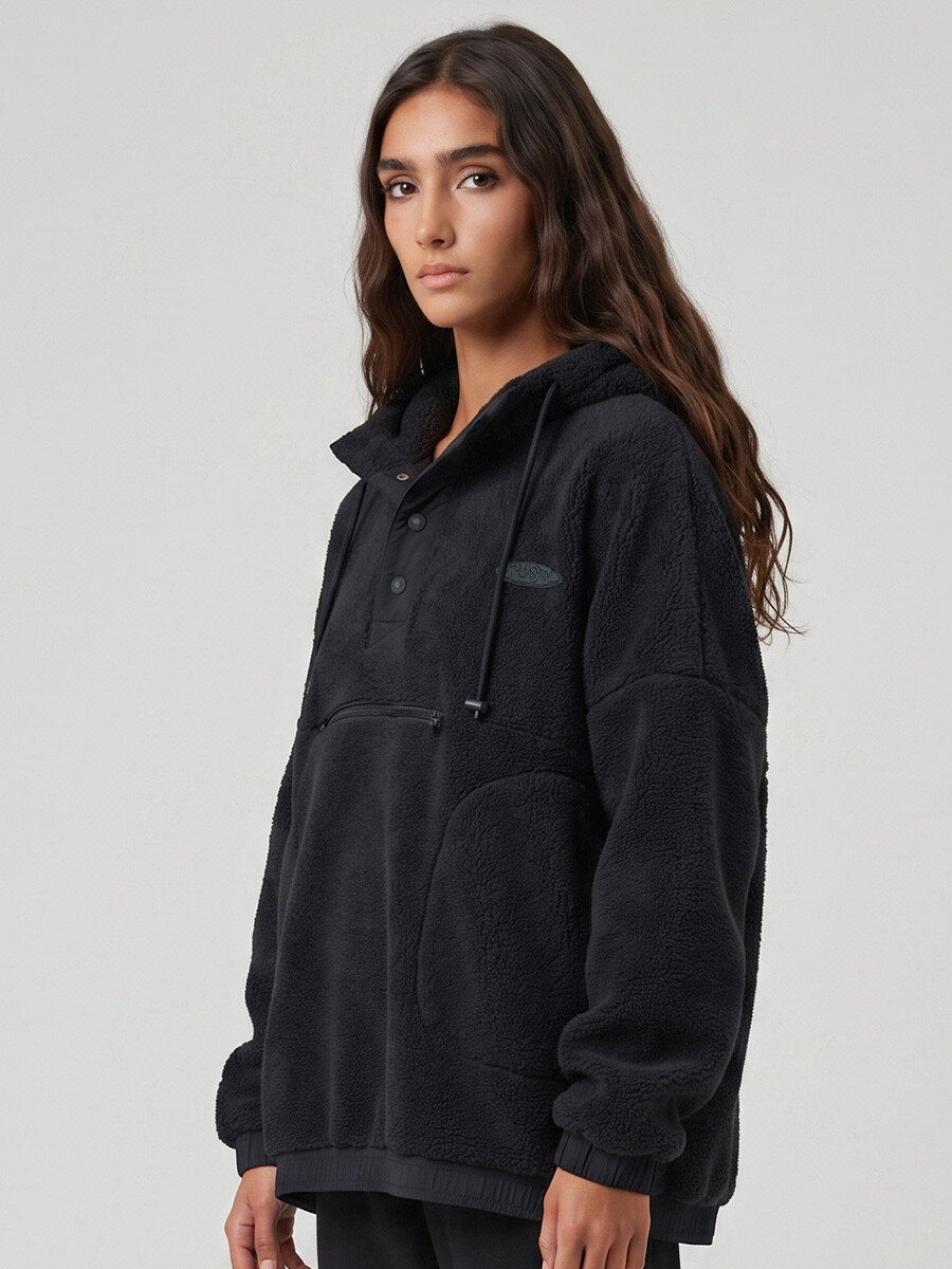 CANGURO S/C MERE ( SHERPA ) RUSTY - Negro 