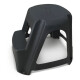 Banco Banqueta Taburete Escalera 2 Escalones 99kg 41x53x48cm Negro