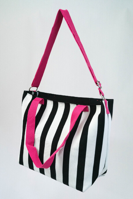 Bolso Melina Blanco y negro