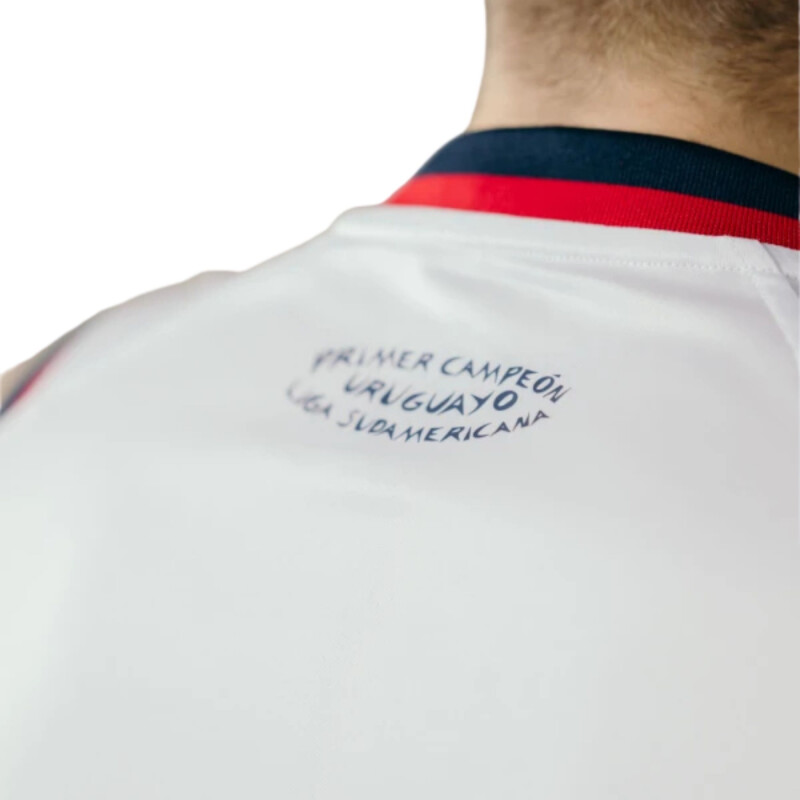 CAMISETA UMBRO DE BASKET COPA BCLA 2025 Hombre NB711350 Blanco-rojo