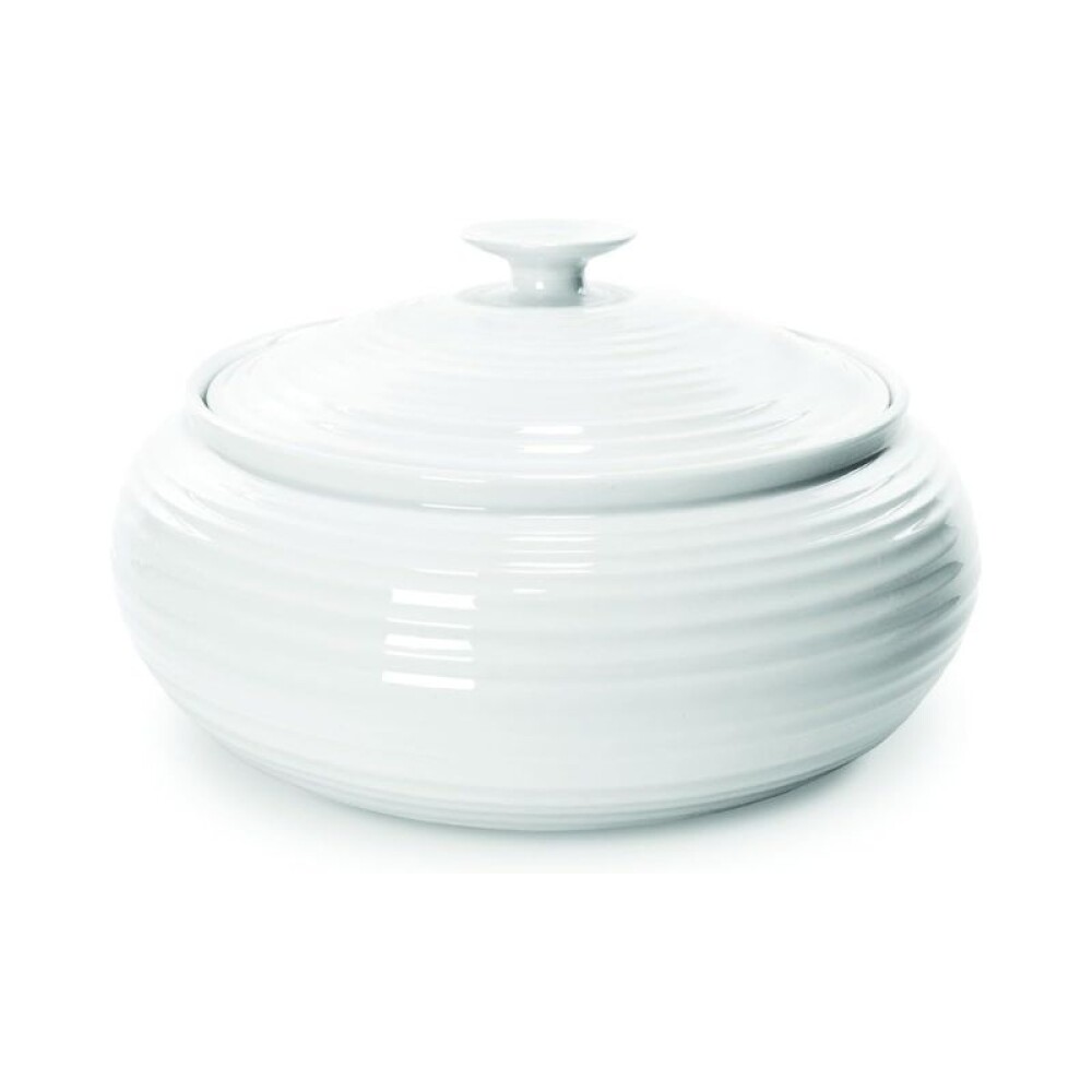 PORTMEIRION S CONRAN CASEROLA REDONDA C/TAPA BLANCA PORTMEIRION S CONRAN CASEROLA REDONDA C/TAPA BLANCA
