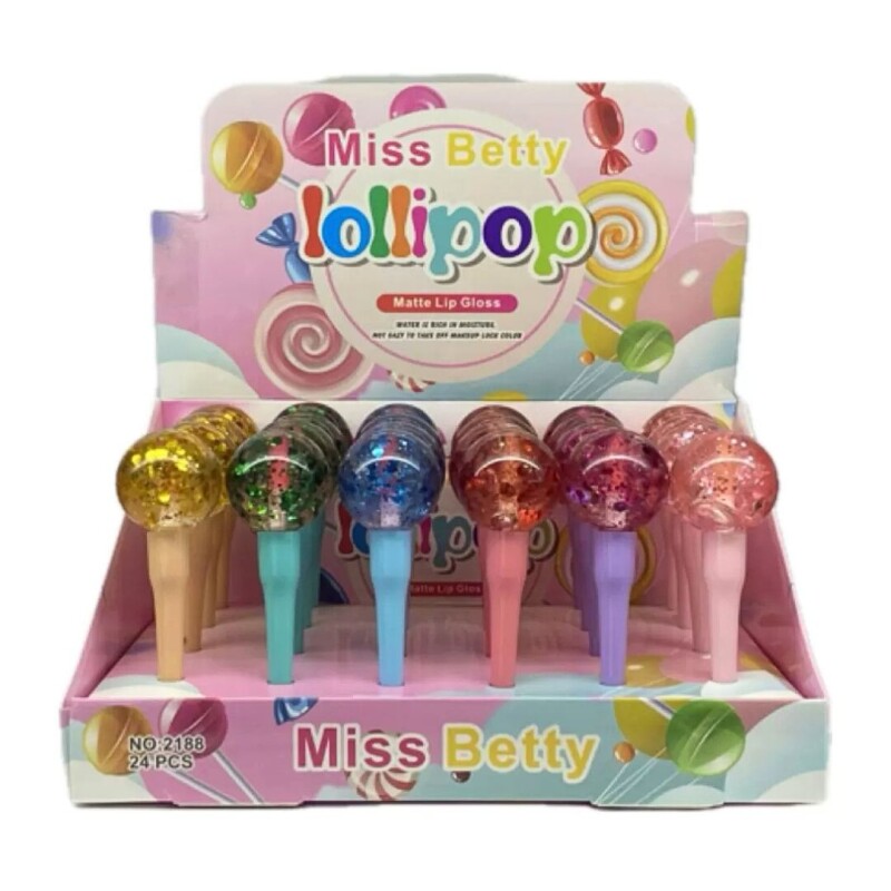 Brillo Labial Lolipop Chupetin unidad N/a