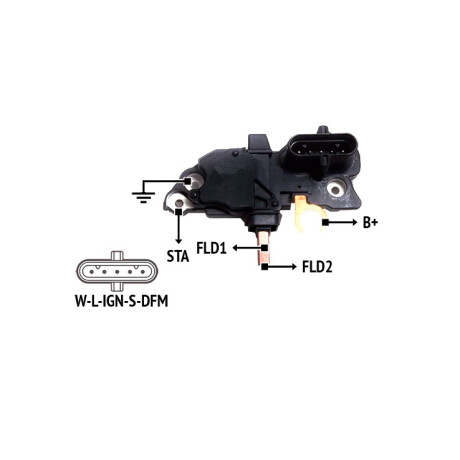 REGULADOR VOLTAJE RENAULT REGULADOR ALT. BOSCH 24V RENAULT VOLVO = IB.5250 NOSSO REGULADOR VOLTAJE RENAULT REGULADOR ALT. BOSCH 24V RENAULT VOLVO = IB.5250 NOSSO
