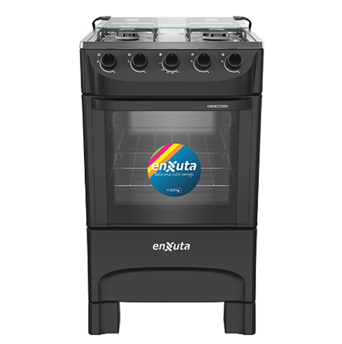 COCINA ENXUTA CENX 27200 NG - Negra 4H 