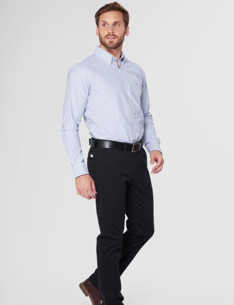 PANTALÓN SKINNY CON SPANDEX Negro