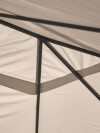 Gazebo NORDMARKA 3x4x2,78 m beige Gazebo NORDMARKA 3x4x2,78 m beige