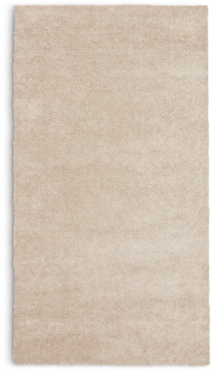 Alfombra VILLEPLE 80x150 peluda beige 