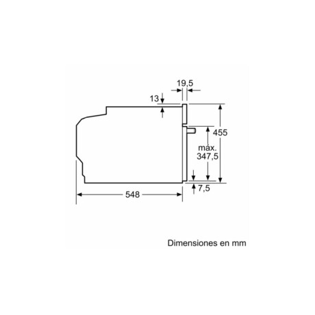 Horno de empotrar Compacto Bosch CBG7341B1
