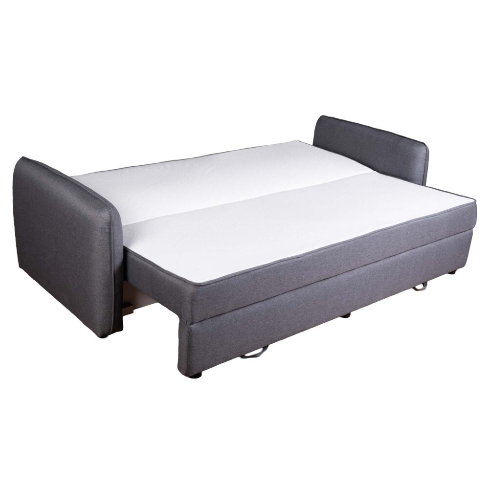 SOFÁ CAMA TELA GRIS ARIZONA GRAFITO