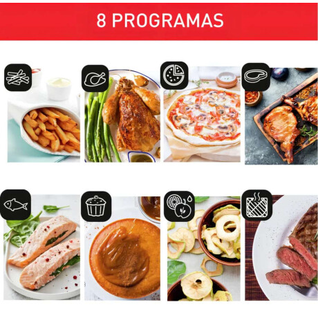 Horno Grill Y Freidora De Aire Moulinex - Easy Fry Oven & Grill 9 Funciones - 8 Programas Hasta 3 Comidas A La Vez