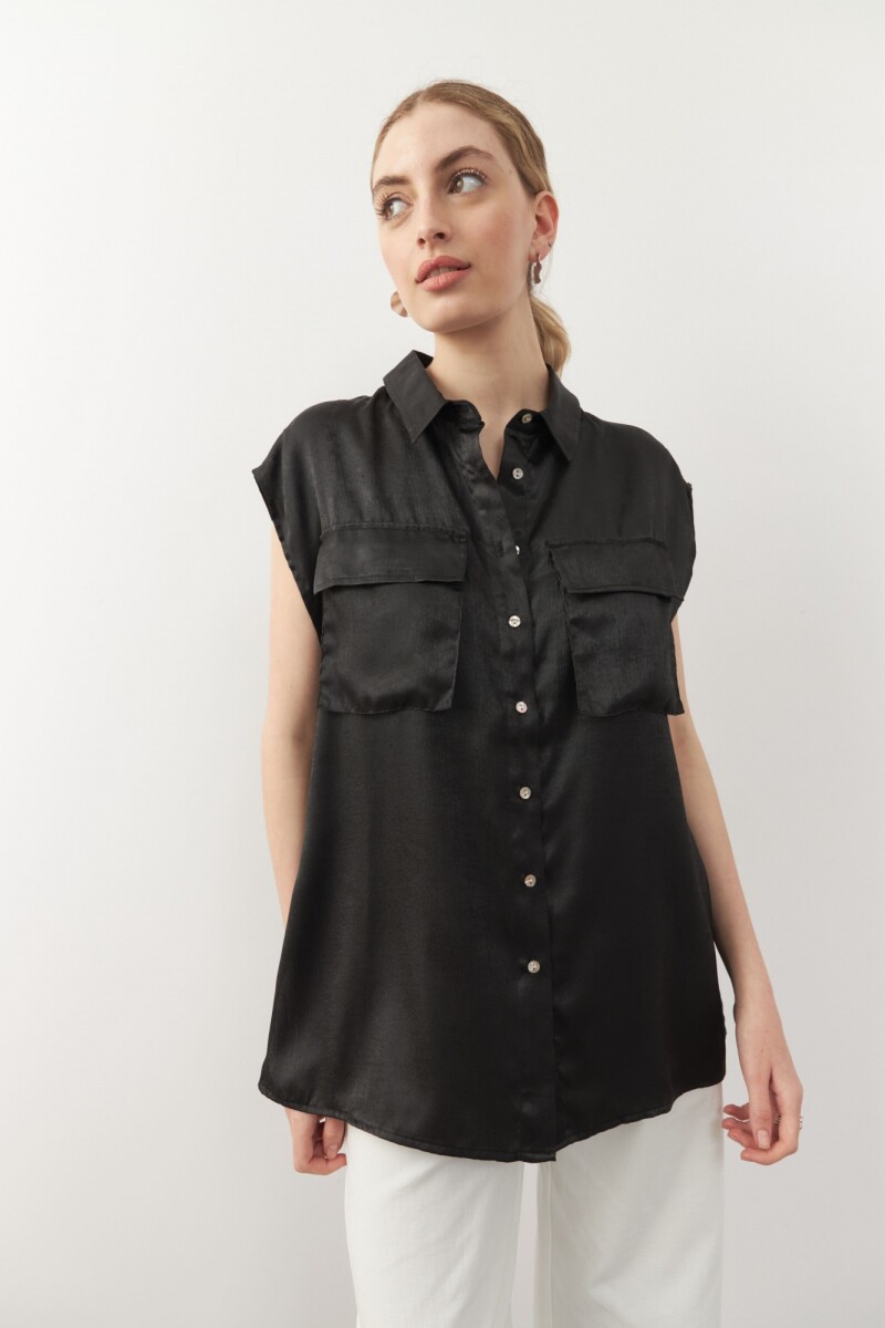 CAMISA TORY Negro