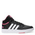 Championes de Mujer Adidas Hoops 3.0 Mid Negro - Blanco - Rosa