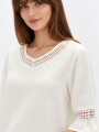 Blusa Surnia Marfil / Off White